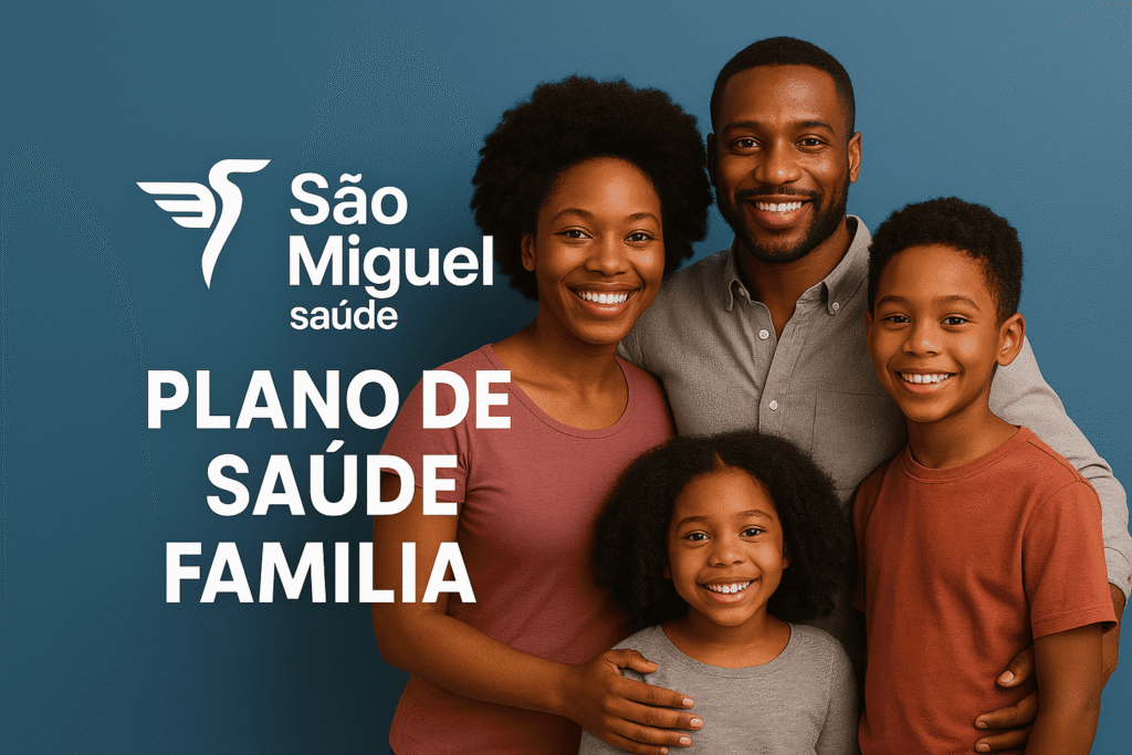 São Miguel Saúde, o plano que te cobre 24 horas.