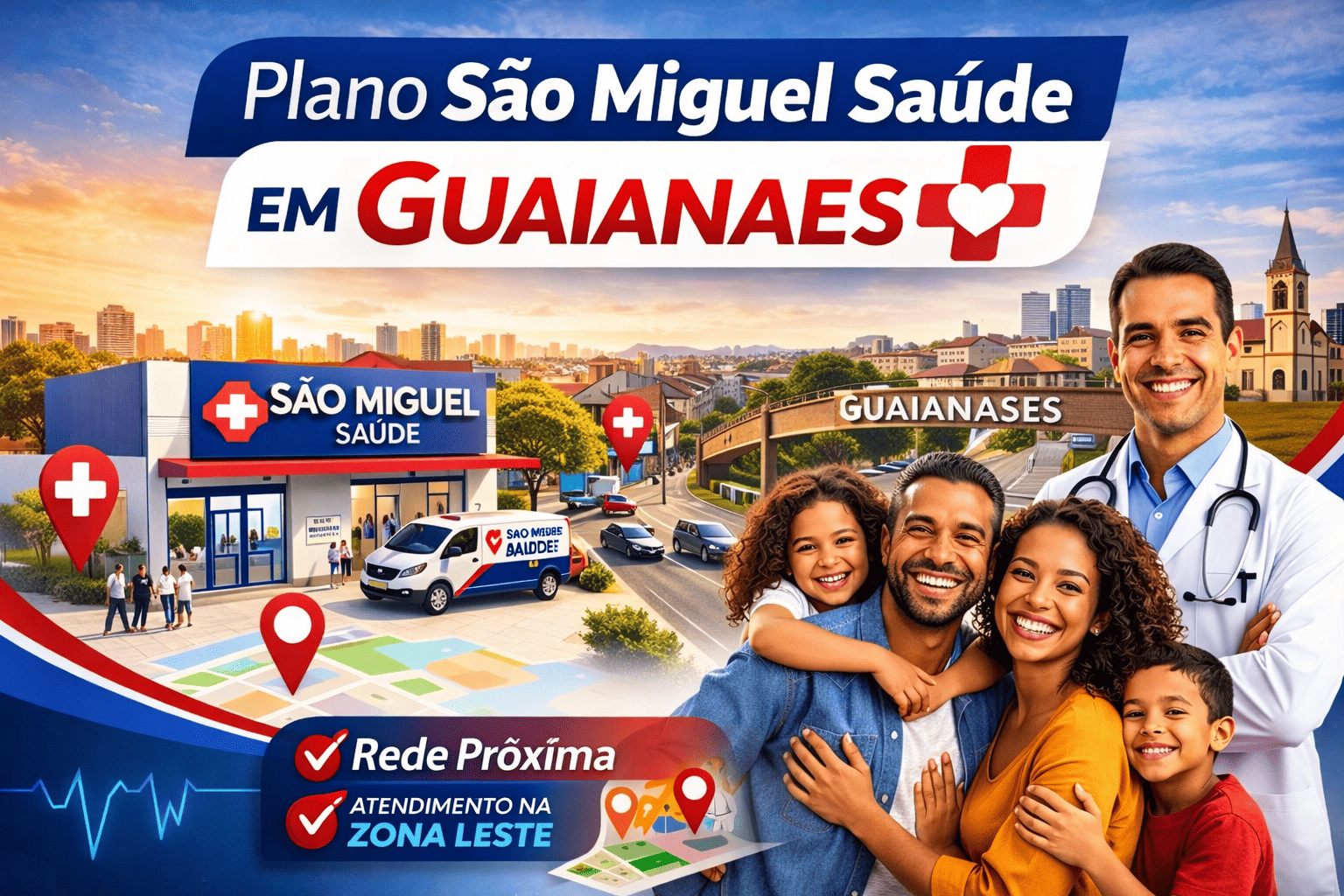 Plano São Miguel Saúde em Guaianases
