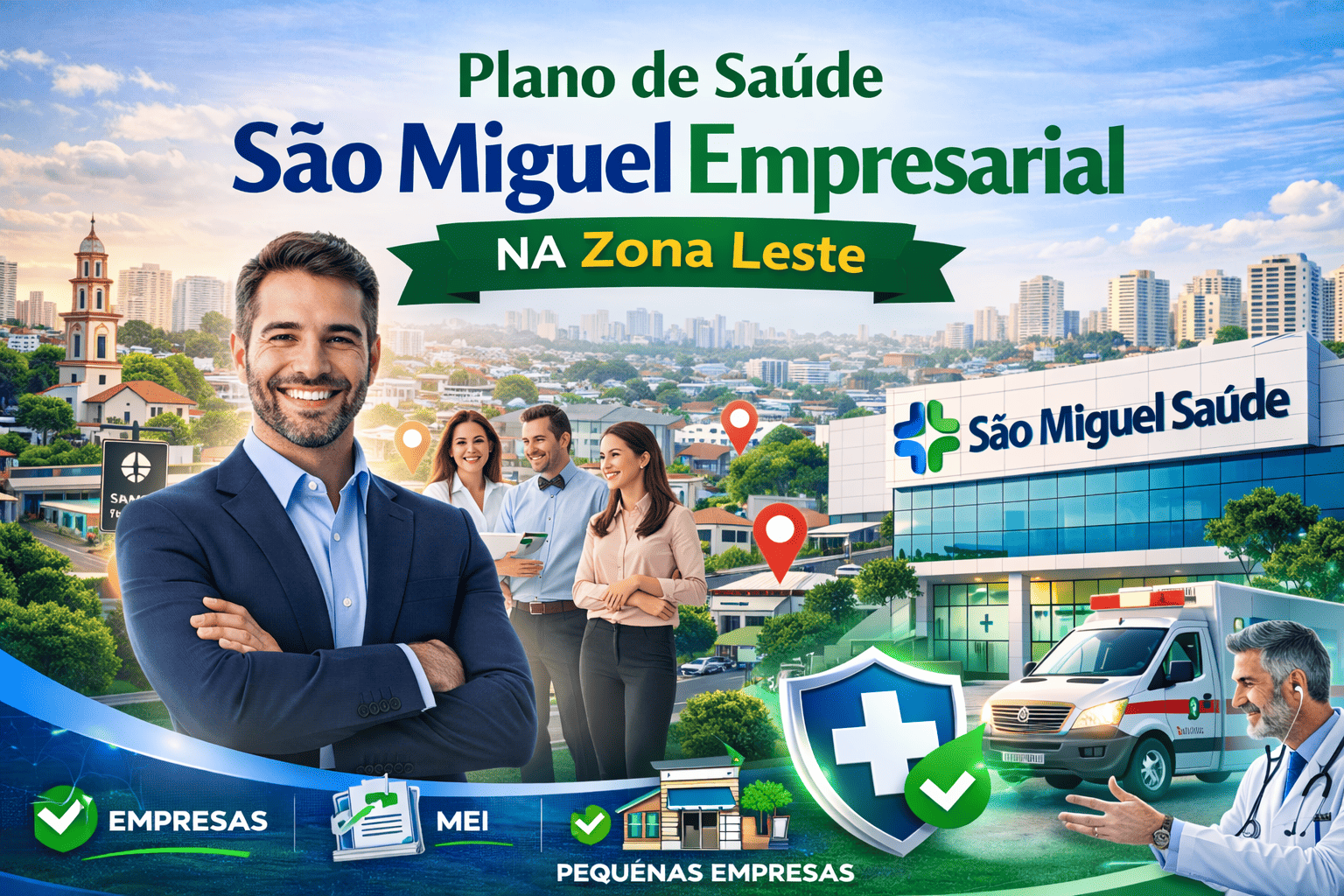 Plano de Saúde São Miguel Empresarial na Zona Leste