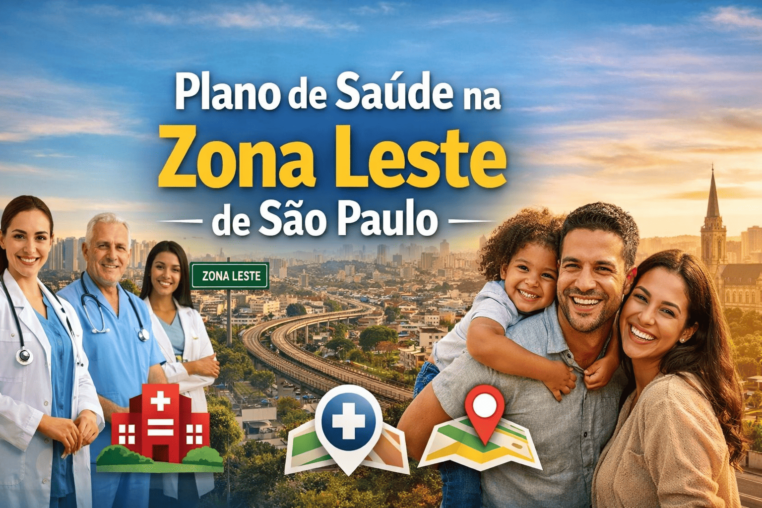 Plano de Saúde na Zona Leste: preços, cobertura e como escolher. Explicado em 6 Pilares.