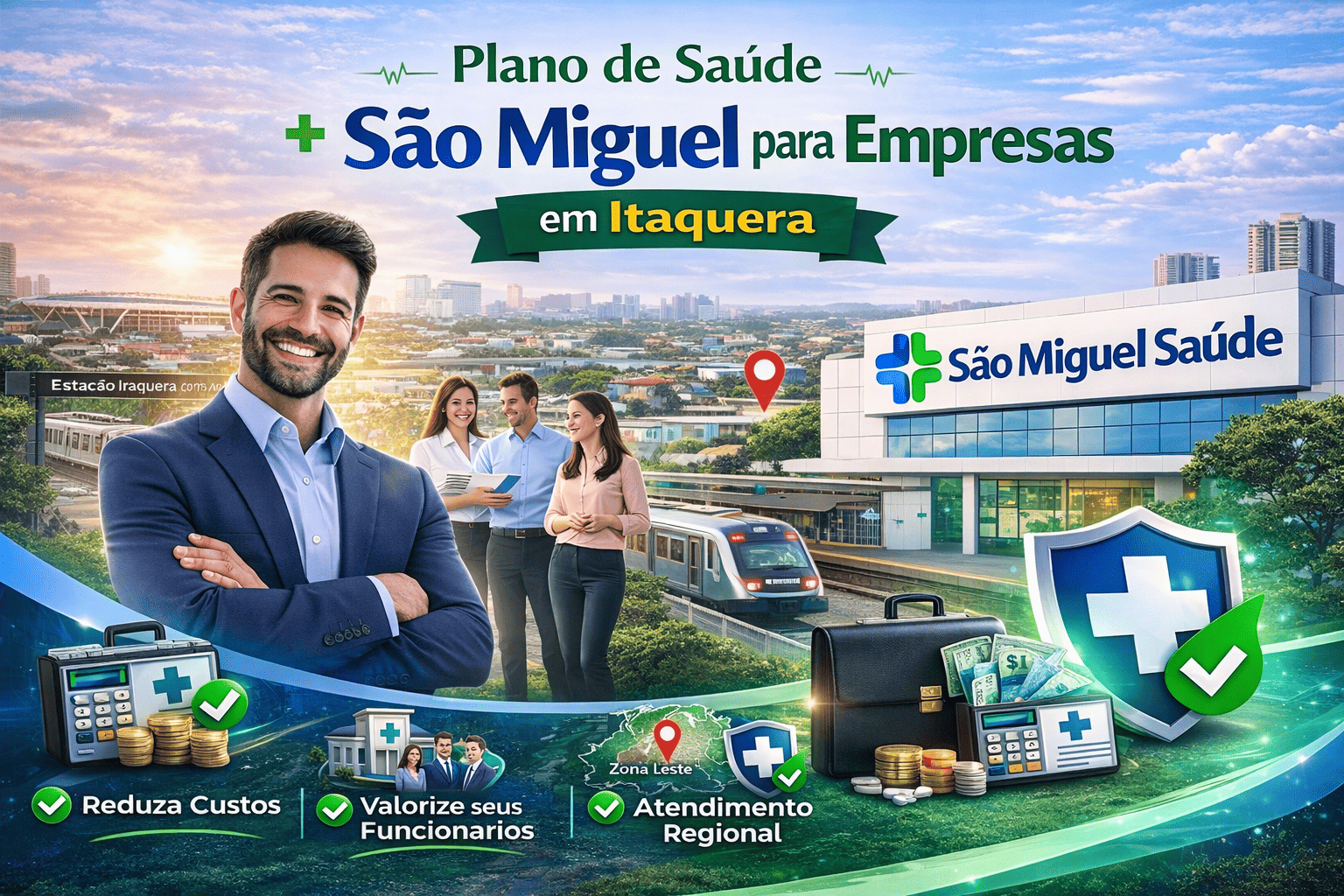 Plano de saúde São Miguel para empresas em Itaquera