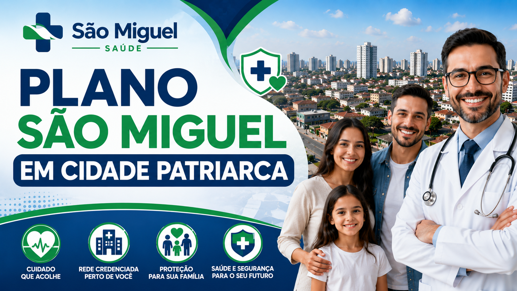 Plano São Miguel em cidade patriarca